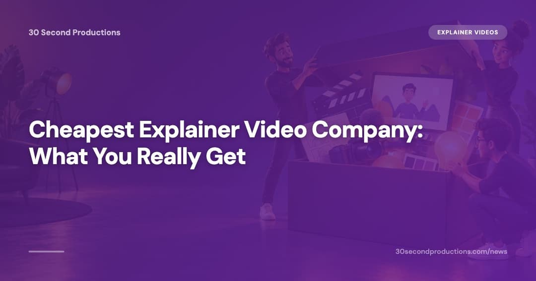 Small-business owner comparing four explainer video price tiers