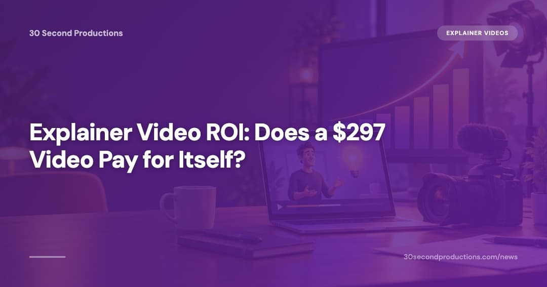 Small-business owner working out the payback sum for an explainer video on a notepad