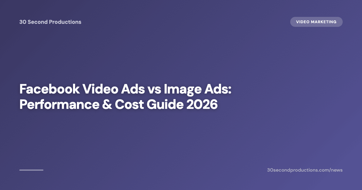 Facebook Video-Ads vs. Bild-Ads: Performance- & Kostenguide 2026
