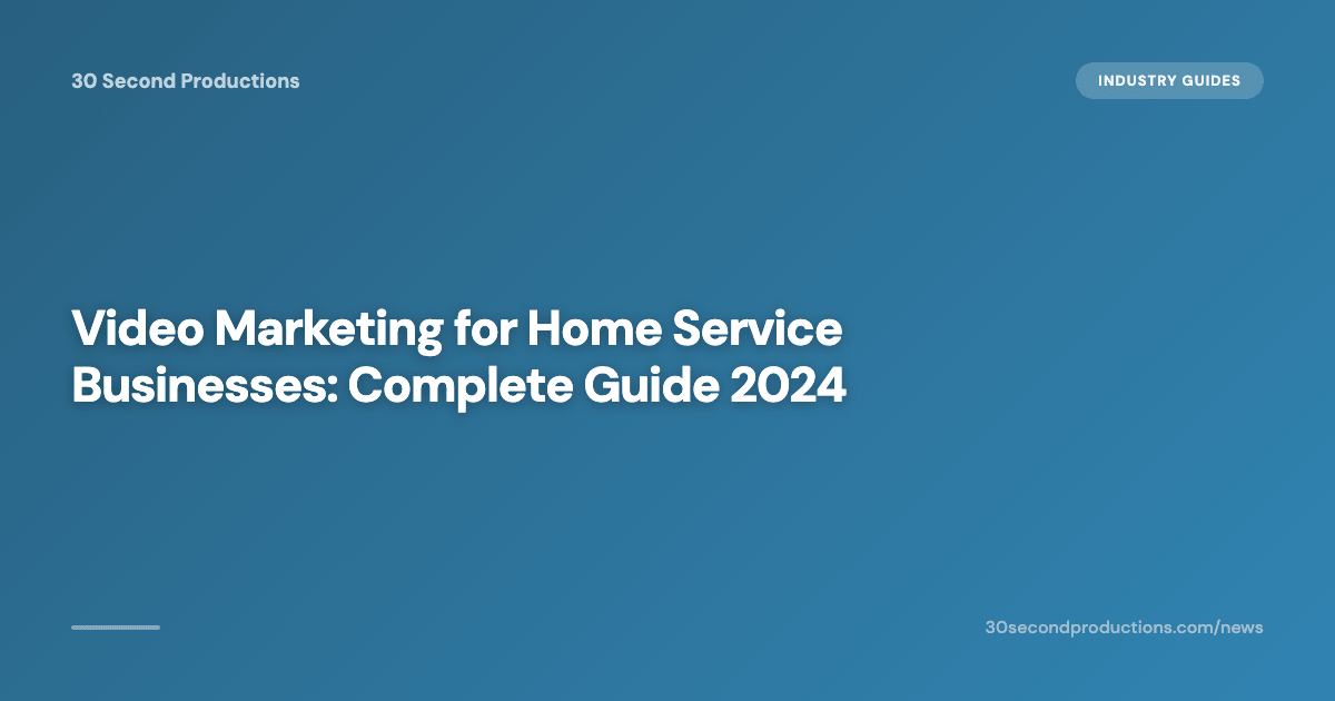 Video-Marketing für Handwerksbetriebe: Der komplette Guide 2024