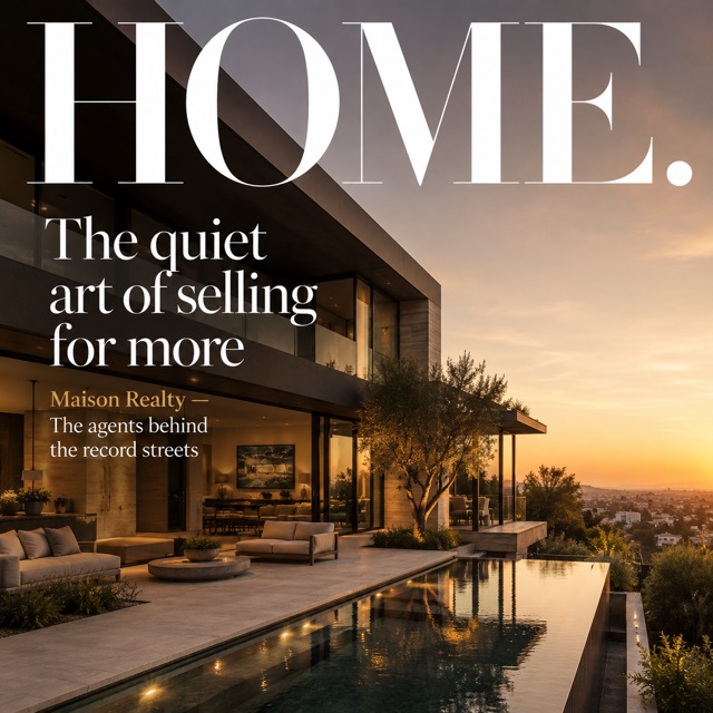 Magazine Cover ad example