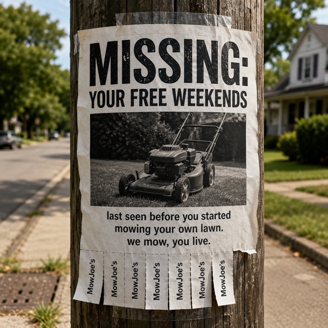 Street Poster ad example