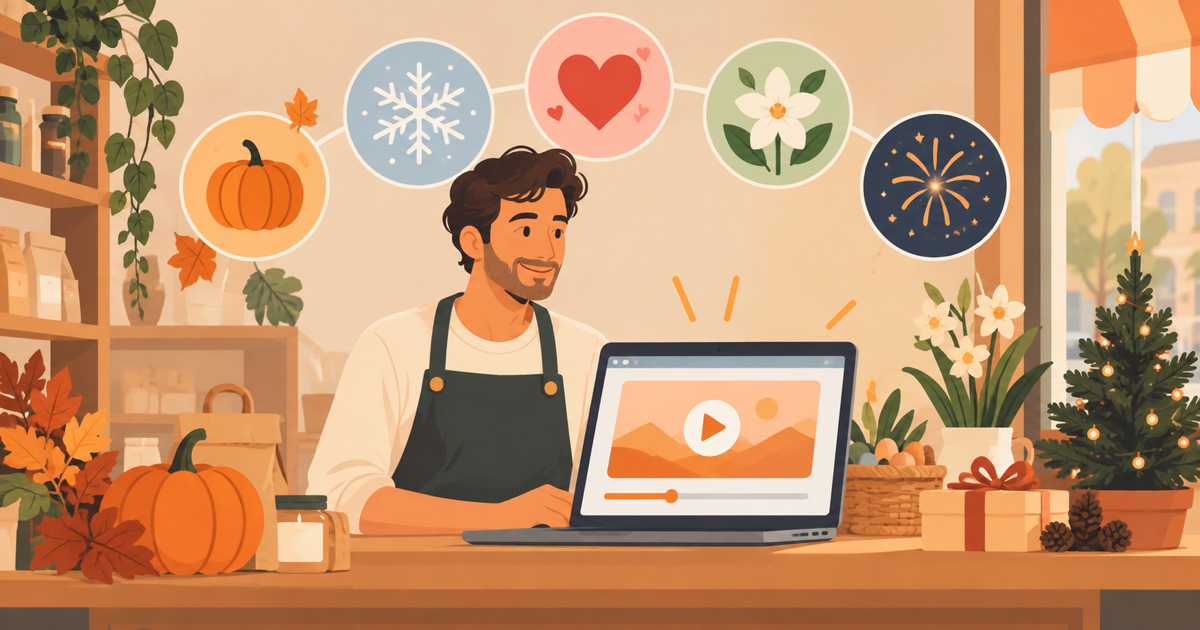 holiday marketing videos for small business